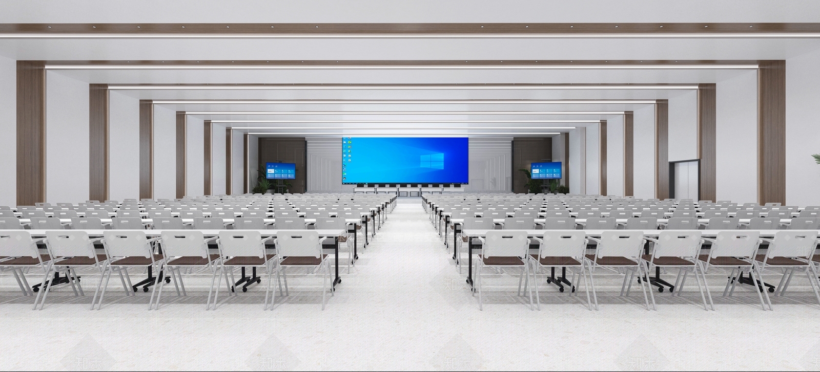 现代报告厅3D模型下载【ID:1146552322】