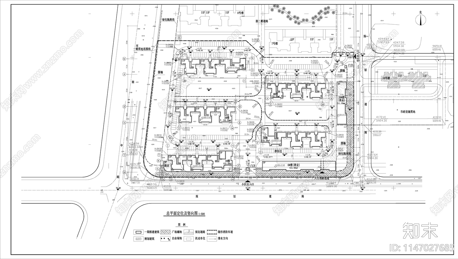 住宅建筑cad施工图下载【ID:1147027685】