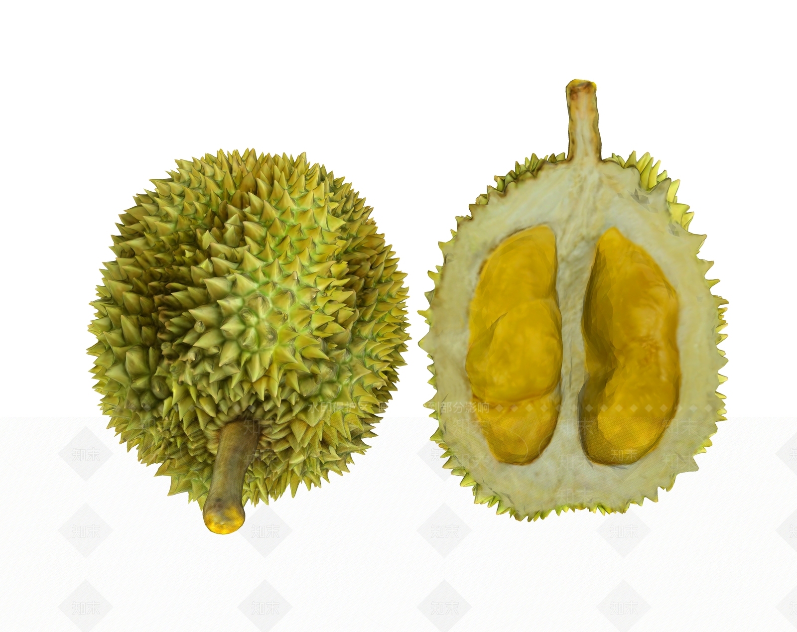 榴莲SU模型下载【ID:1146566408】