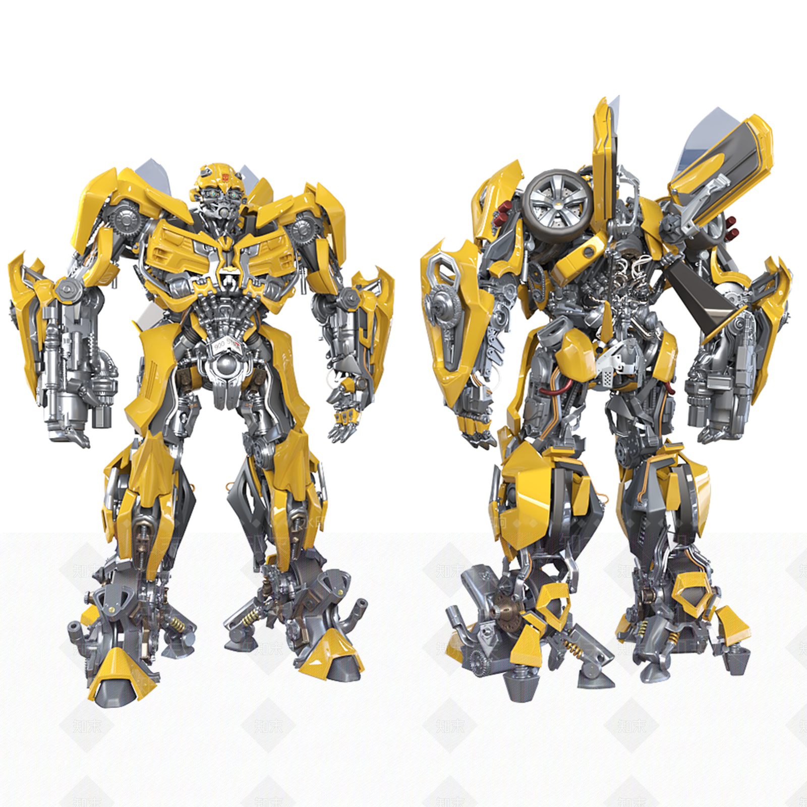 变形金刚3D模型下载【ID:1146596345】