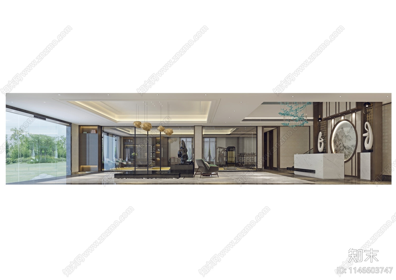 大型会所cad施工图下载【ID:1146603747】