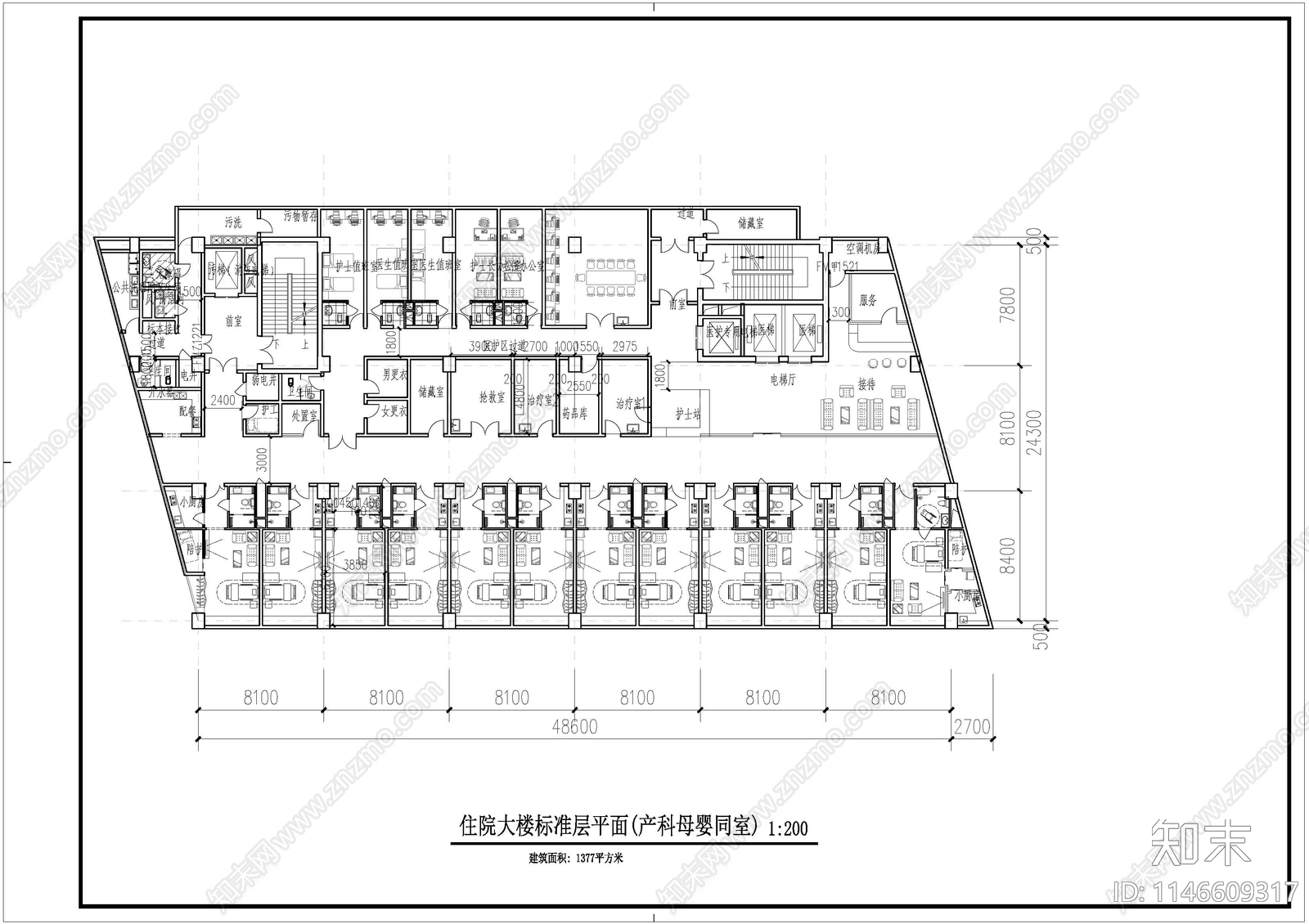 妇幼保健医院总平图施工图下载【ID:1146609317】