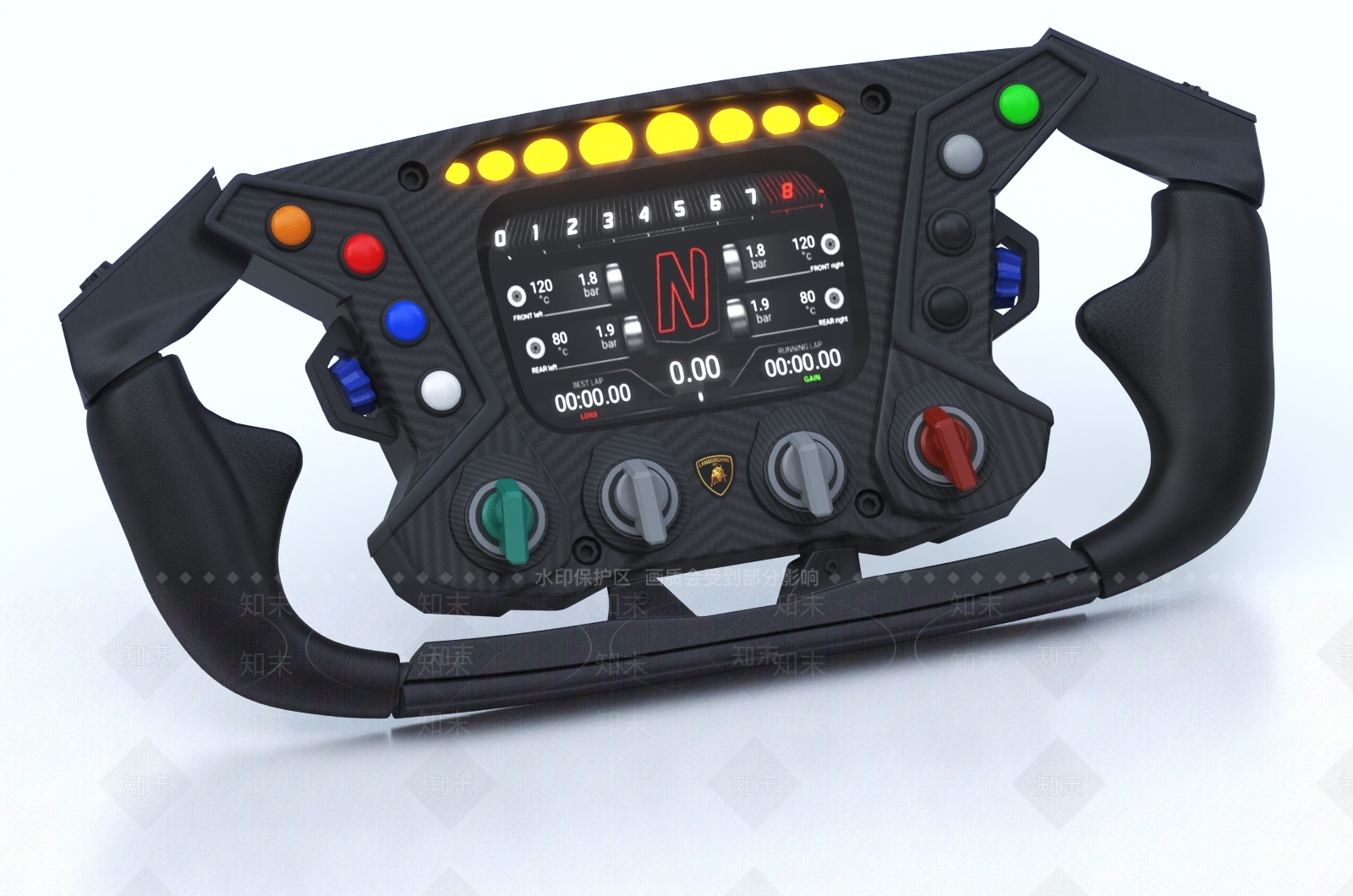 方向盘3D模型下载【ID:1146612569】