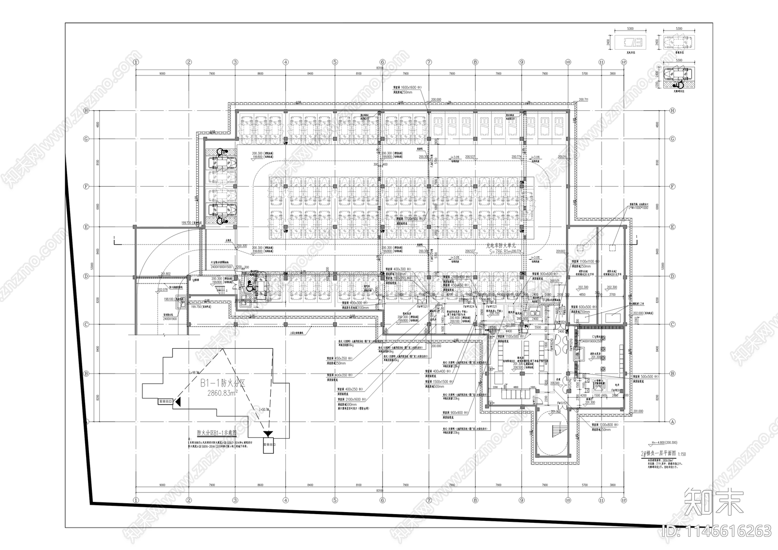 滨江星城小学建筑cad施工图下载【ID:1146616263】