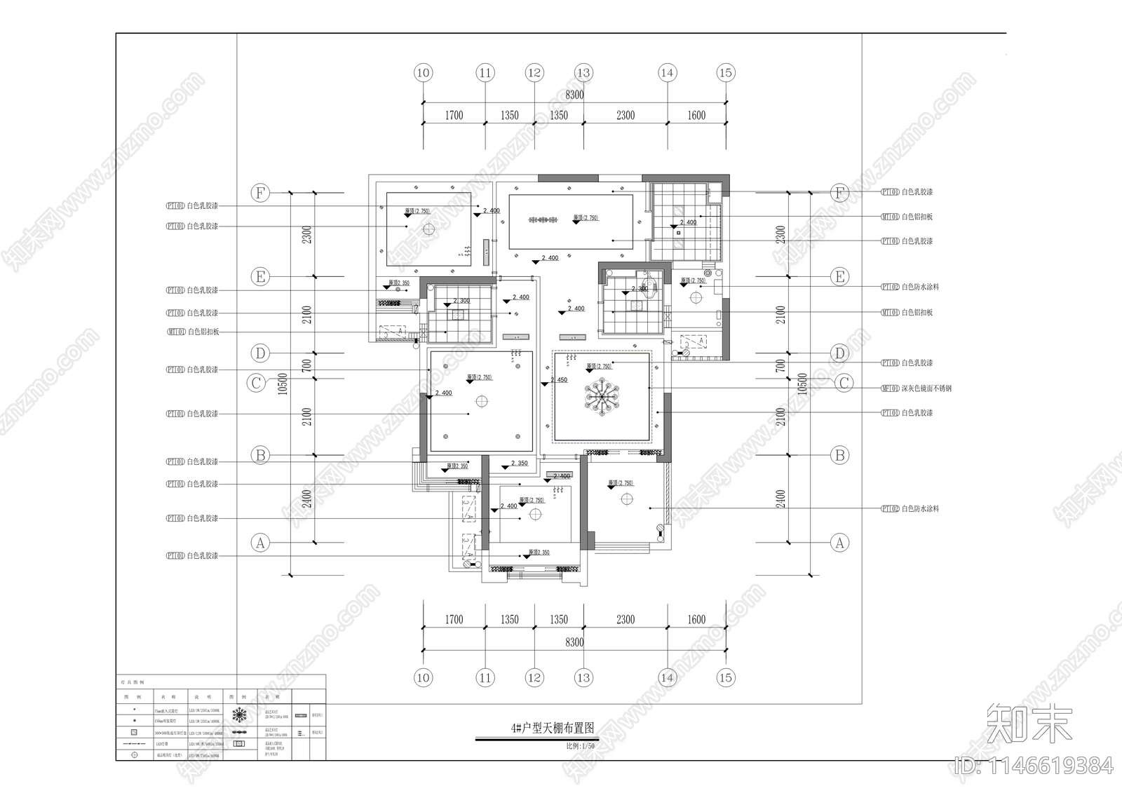 重发置业公司保障房室内cad施工图下载【ID:1146619384】