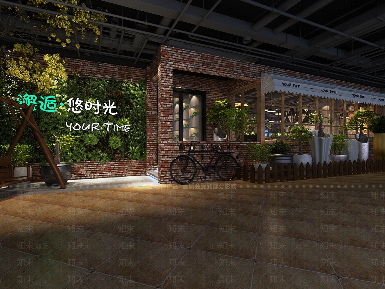 现代西餐厅3D模型下载【ID:1146623259】