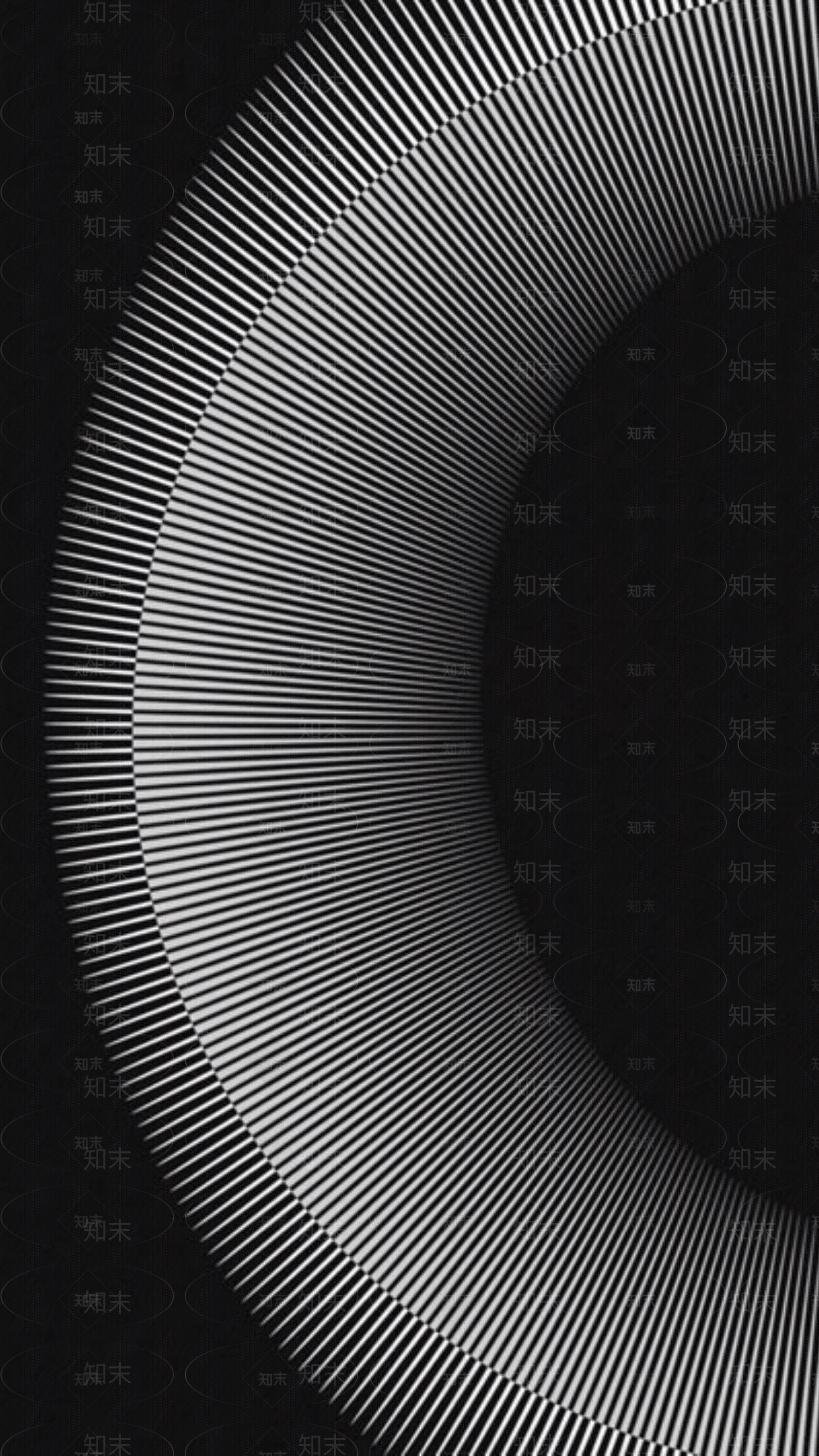 放射金属渐变冲孔立体板浮雕玻璃黑白凹凸贴图贴图下载【ID:1146626613】