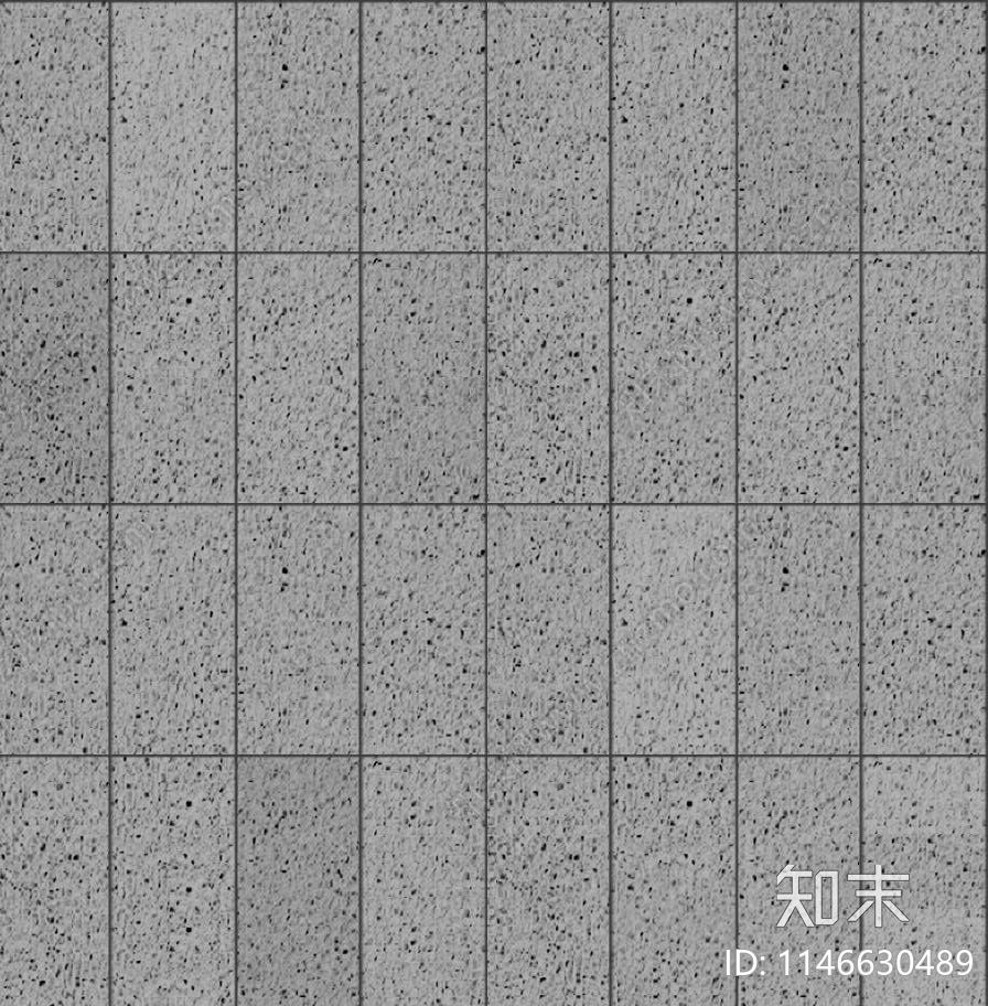 高清芝麻灰花岗岩麻石室外砖大理石地砖贴图下载【ID:1146630489】