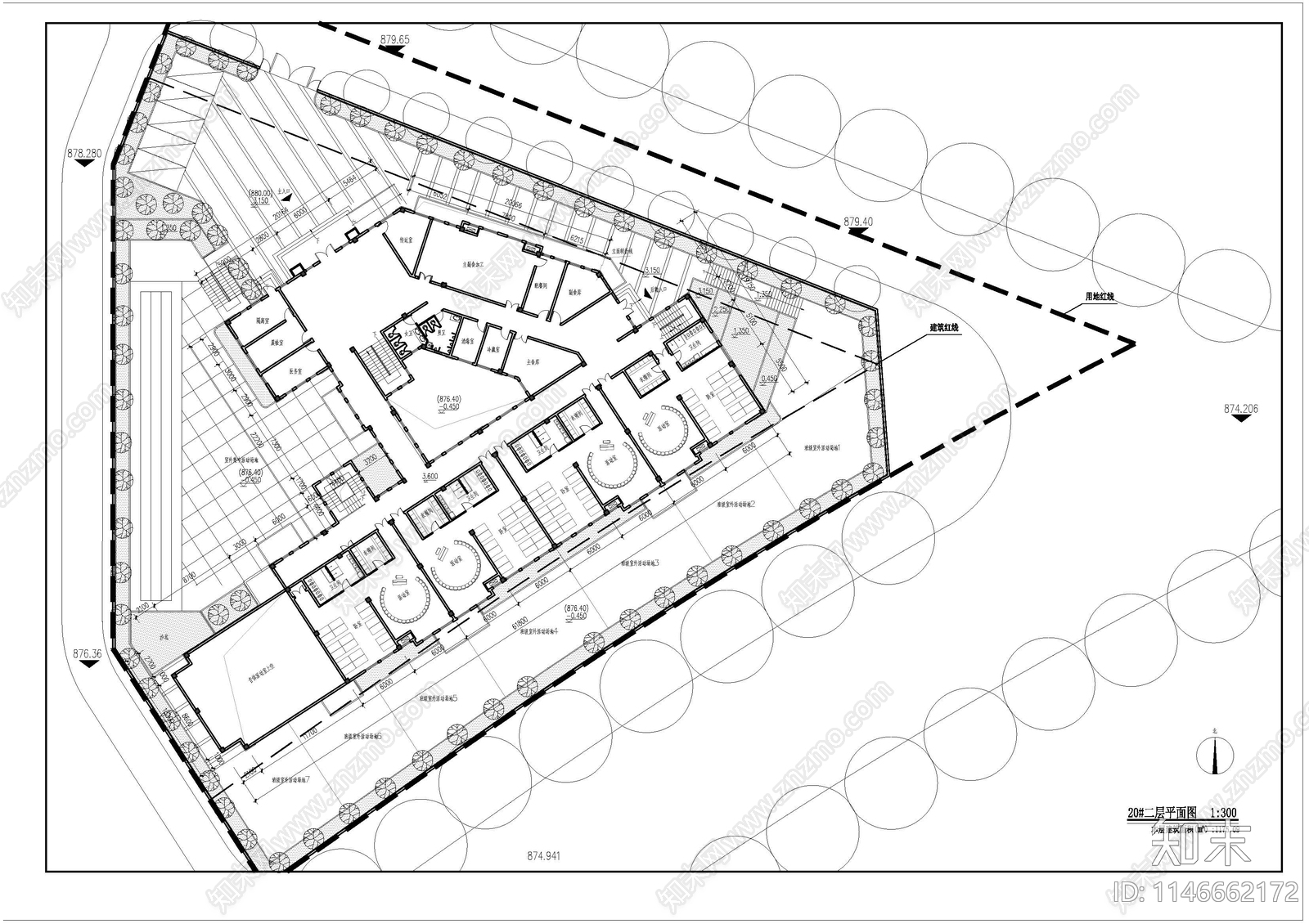 幼儿园建筑cad施工图下载【ID:1146662172】