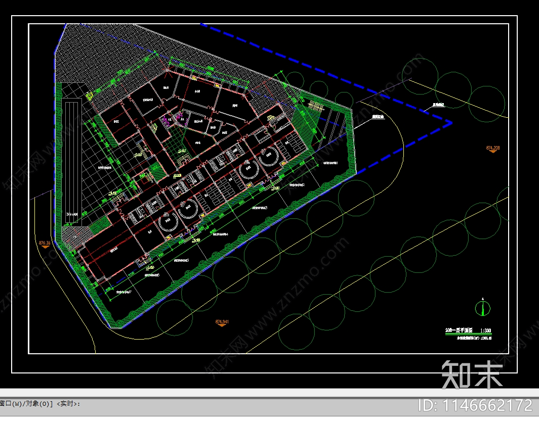 幼儿园建筑cad施工图下载【ID:1146662172】