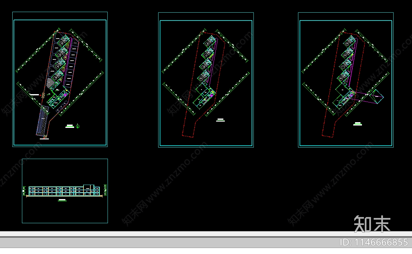 幼儿园建筑cad施工图下载【ID:1146666855】