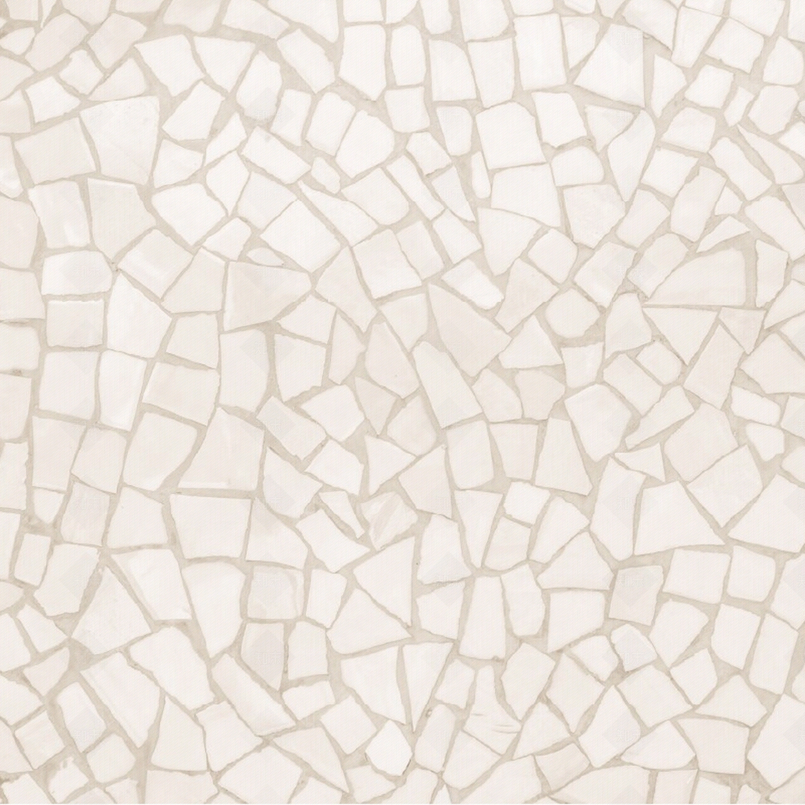 破碎的瓷砖马赛克奶油和棕色瓷砖贴图下载【ID:1146681518】