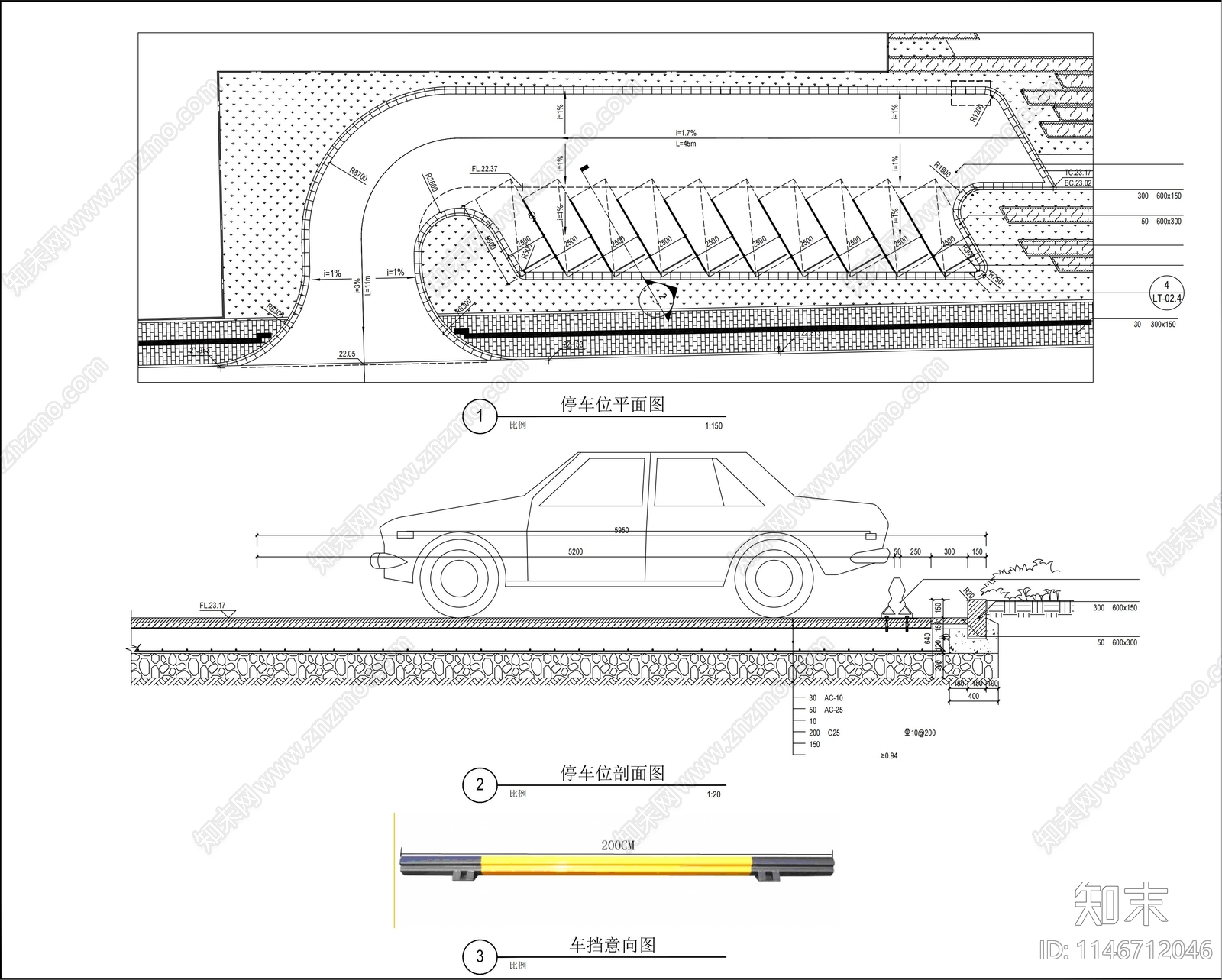 商业街垂直绿化墙cad施工图下载【ID:1146712046】