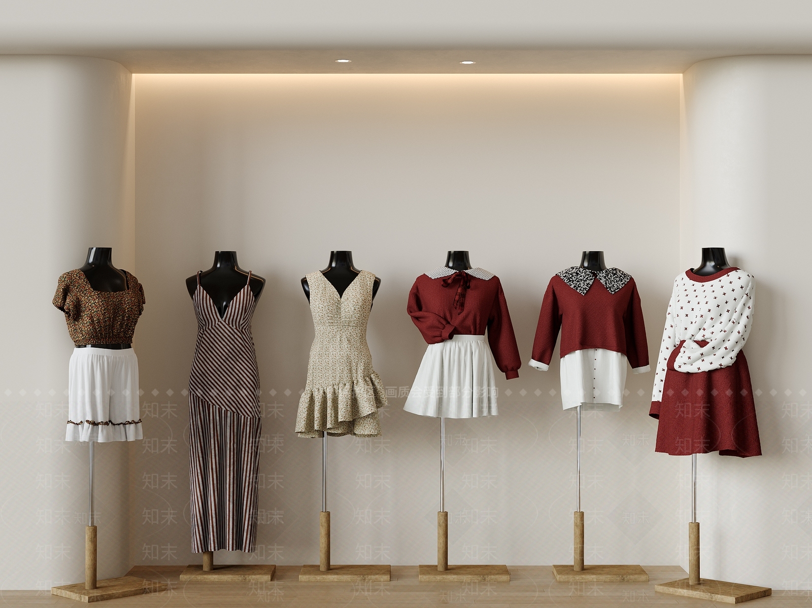 服装模特SU模型下载【ID:1146734118】