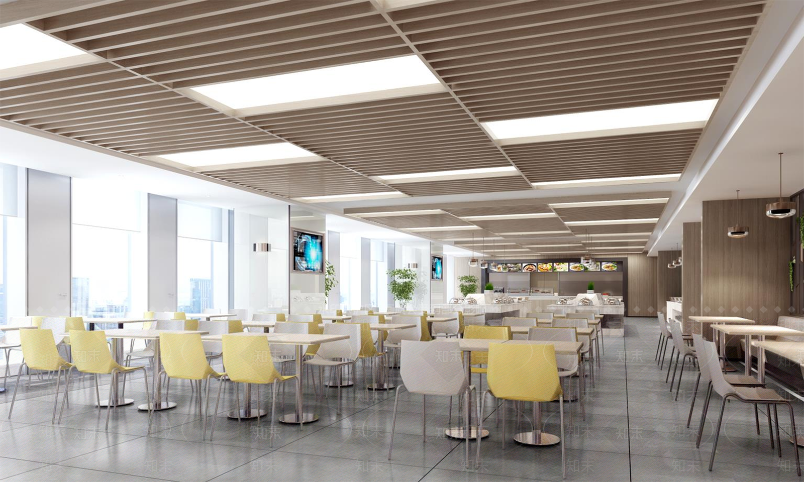 自助餐厅3D模型下载【ID:1146735208】