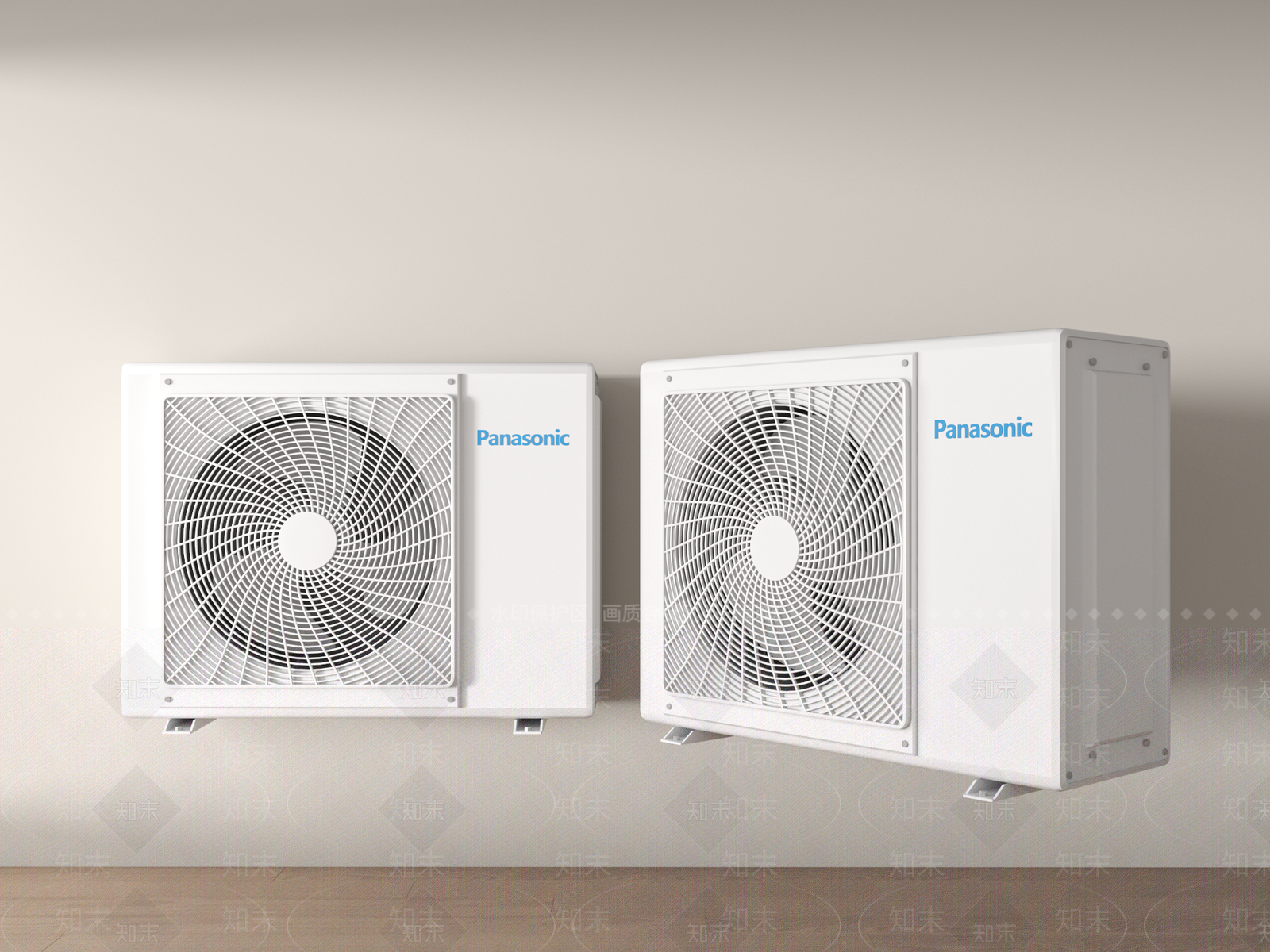 现代空调外机3D模型下载【ID:1146741993】