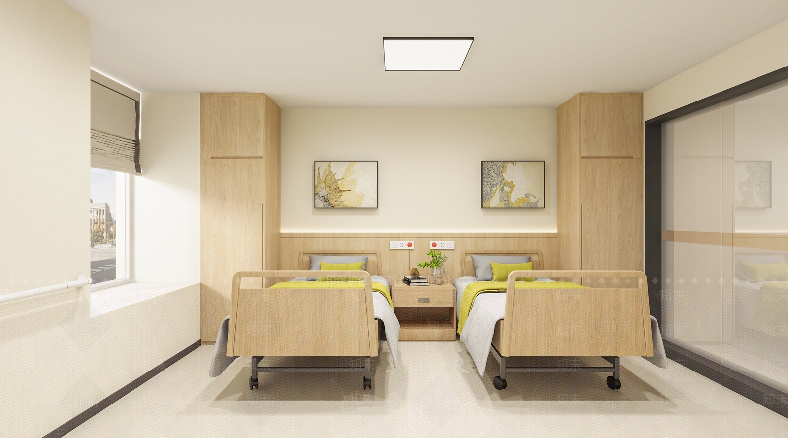 现代养老用房3D模型下载【ID:1146758306】