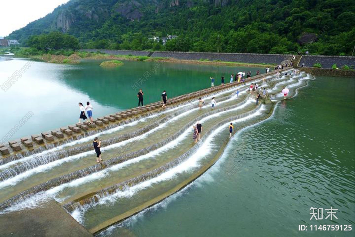 拦河堰详图施工图下载【ID:1146759125】