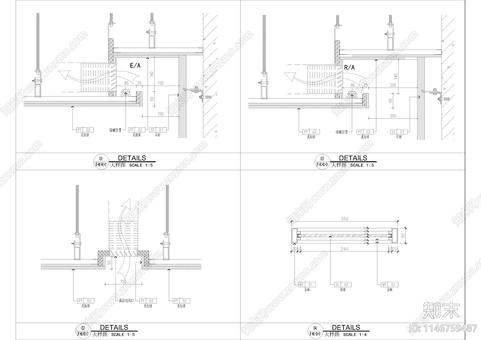 公共卫生间室内cad施工图下载【ID:1146759487】