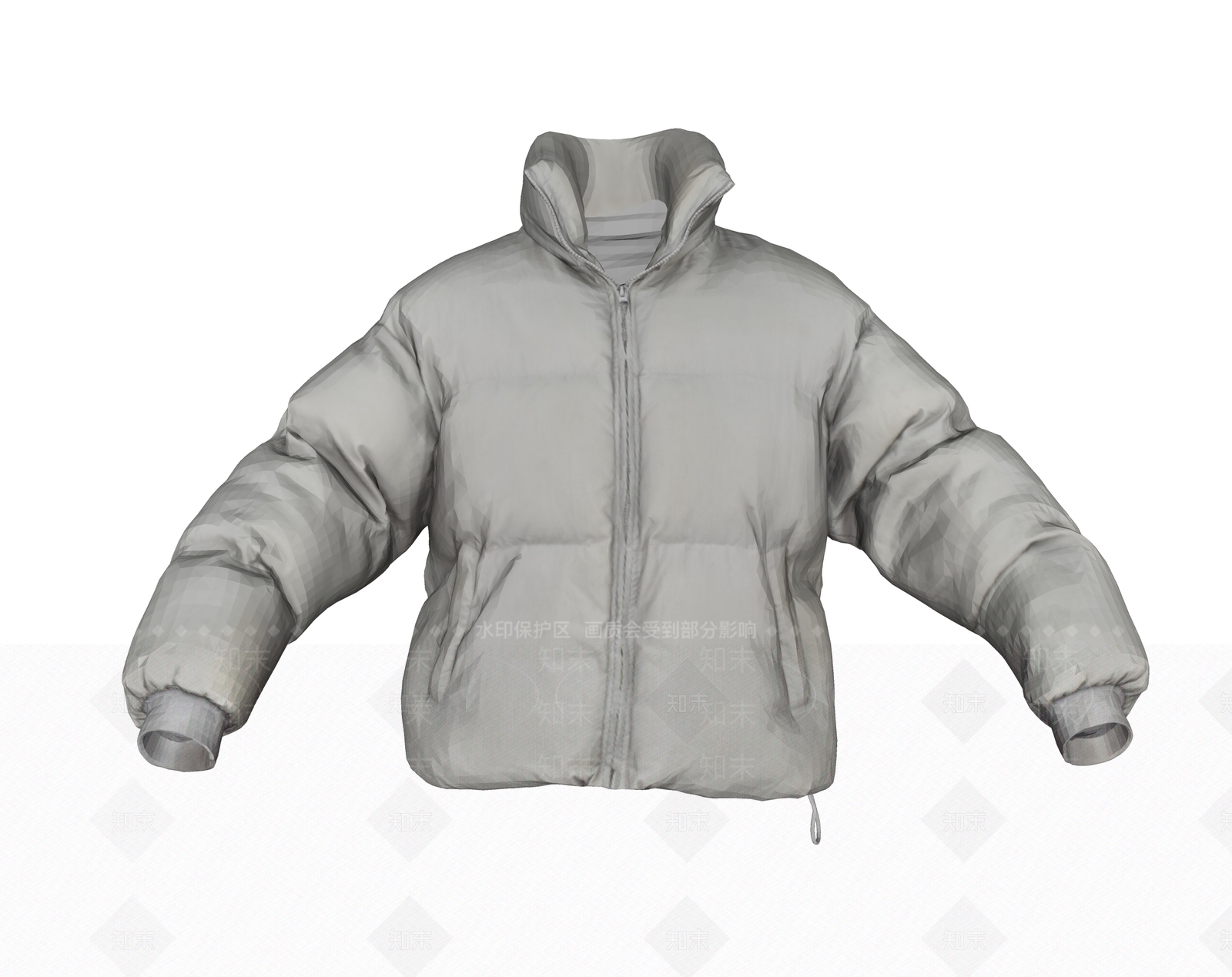 羽绒服SU模型下载【ID:1146768256】