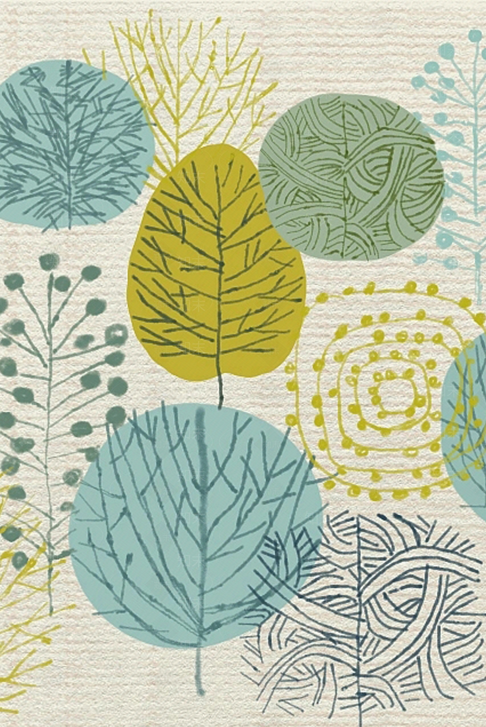 儿童清新卡通地毯贴图下载【ID:1146786911】