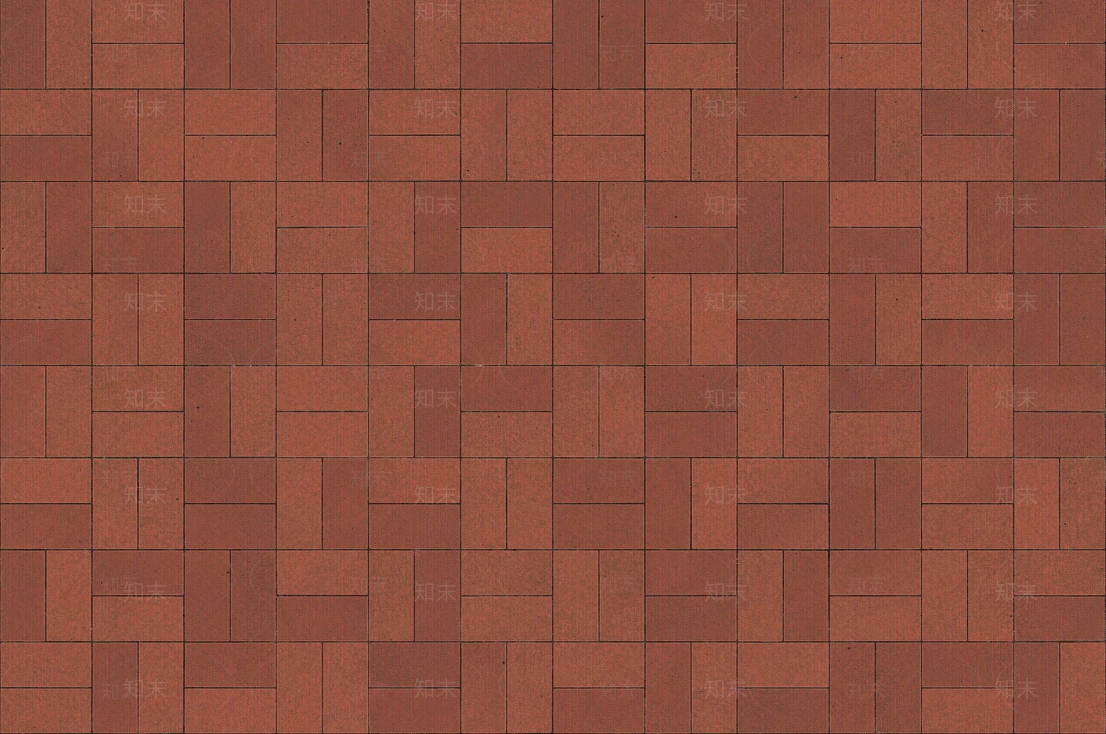 无缝砖红色透水砖贴图下载【ID:1146791322】