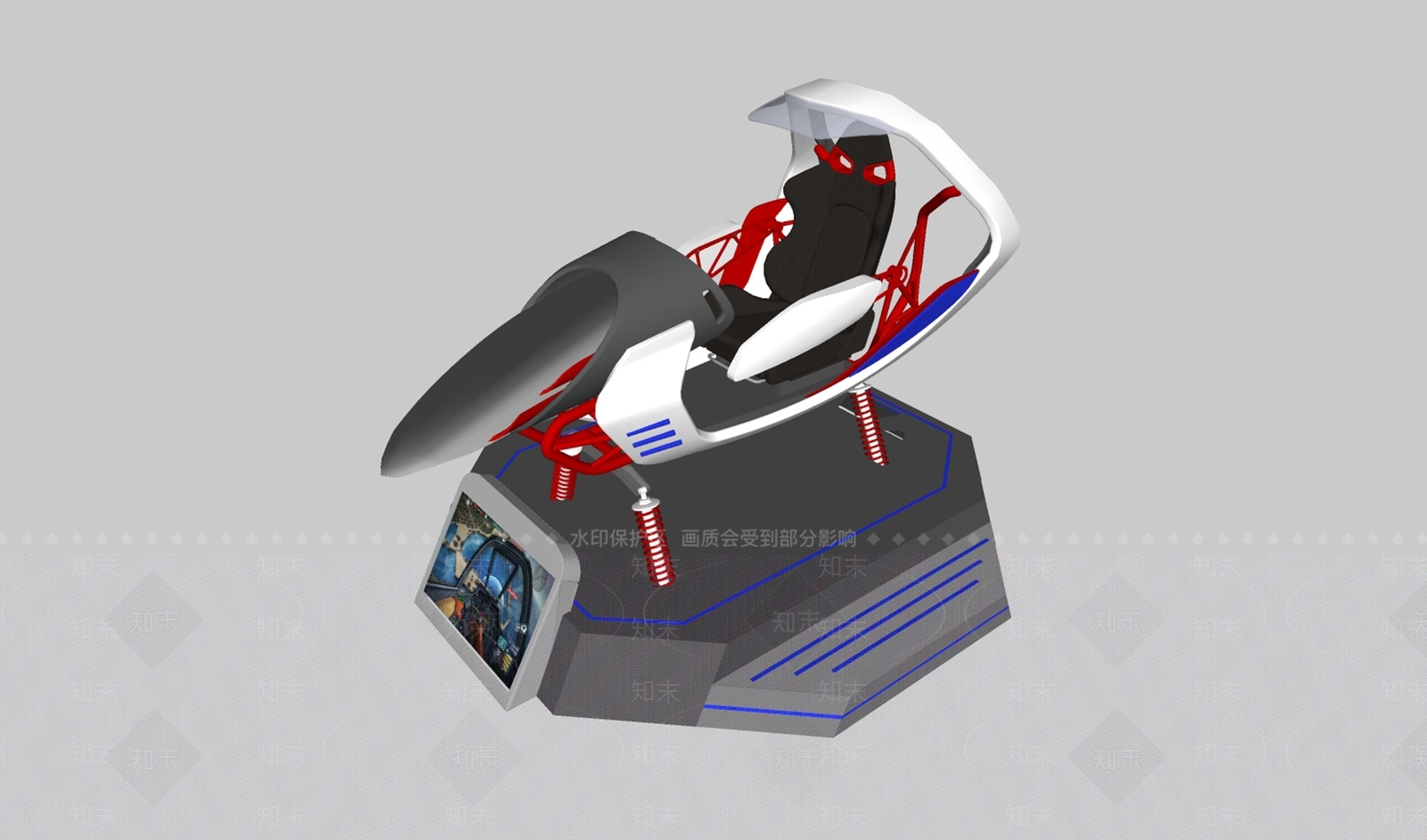 游戏机SU模型下载【ID:1146813033】