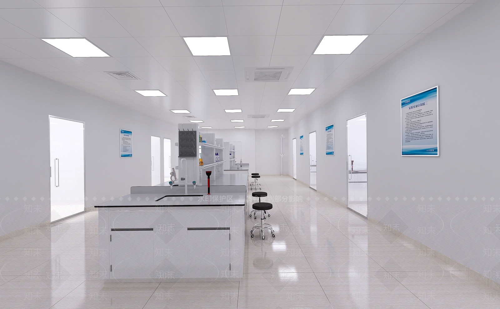 现代常规物理实验室3D模型下载【ID:1146821527】