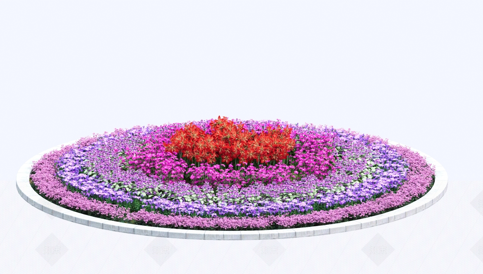 花坛SU模型下载【ID:1146823036】