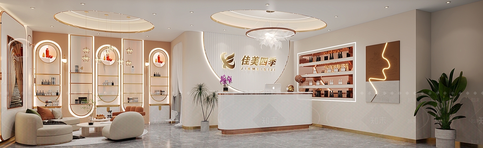 现代美容SPA3D模型下载【ID:1146826648】