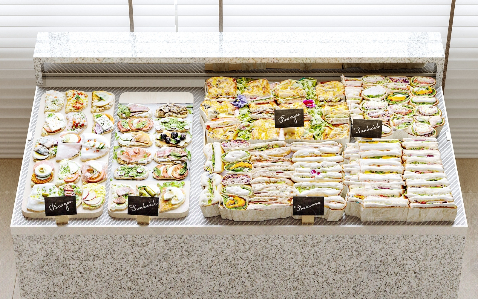 面包甜品SU模型下载【ID:1146829579】