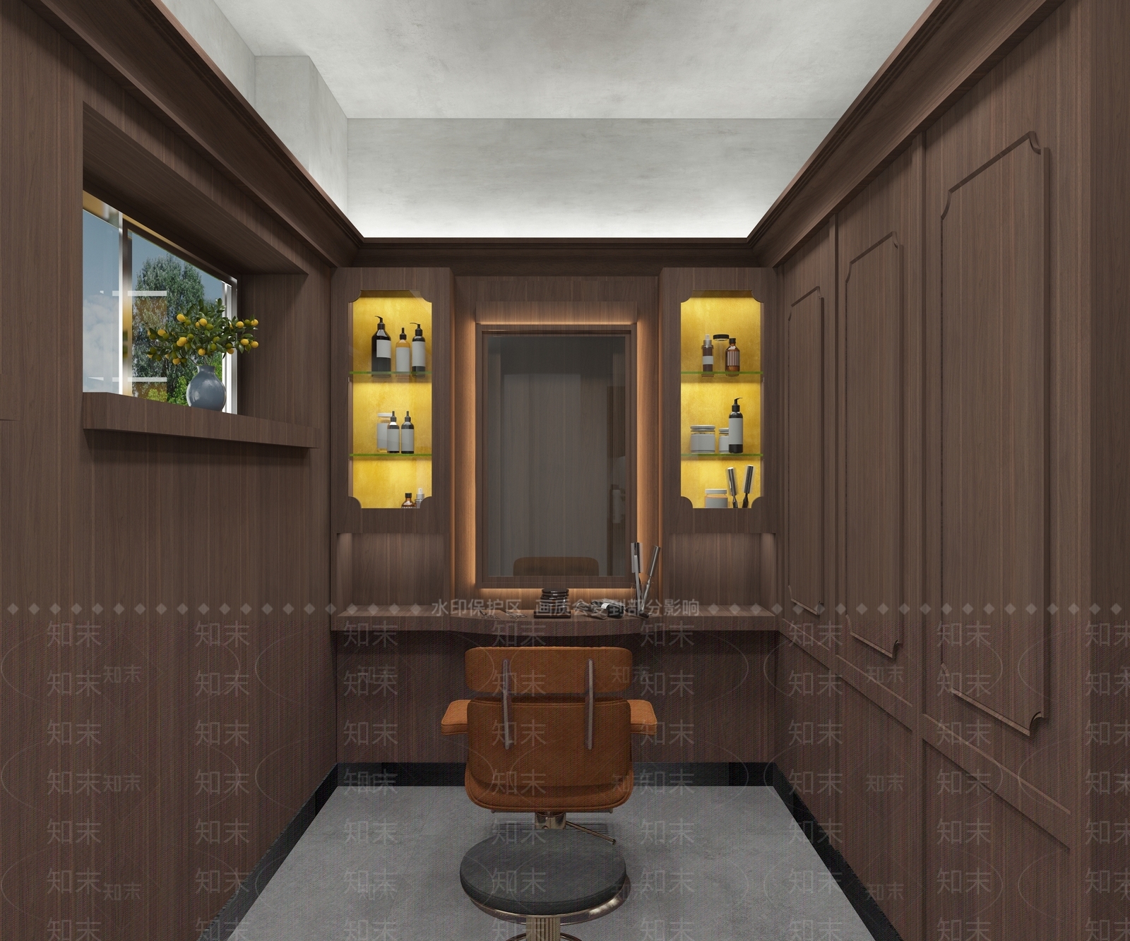 美发店Liberty3D模型下载【ID:1146985315】