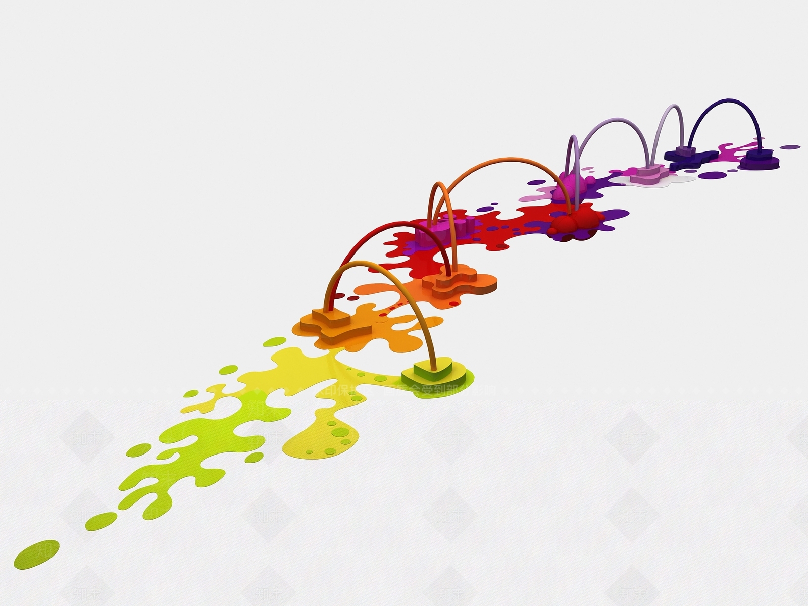 拱门3D模型下载【ID:1146838103】