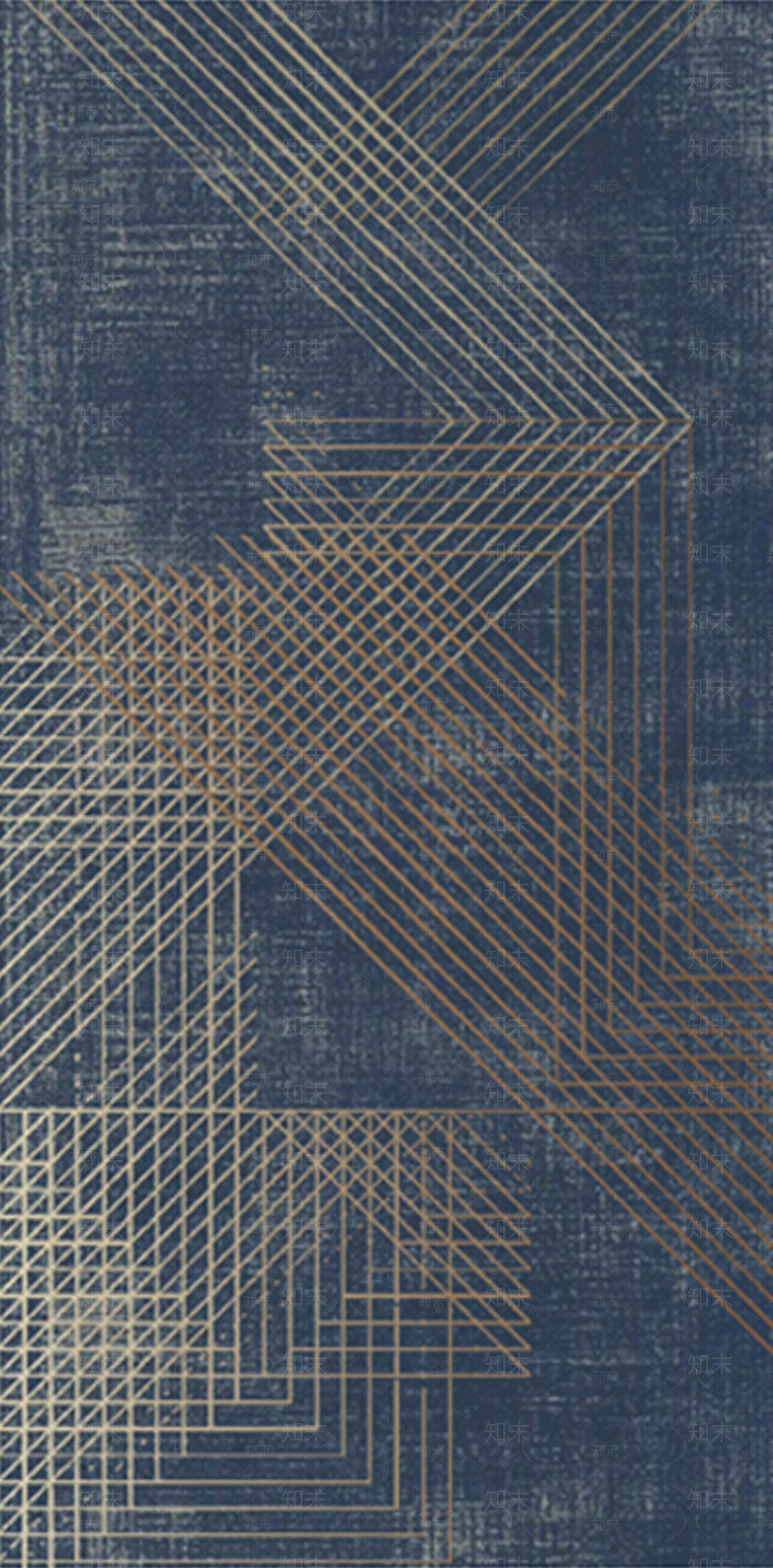 现代新中式诧寂风敦煌艺术地毯墙纸布料贴图下载【ID:1146849890】