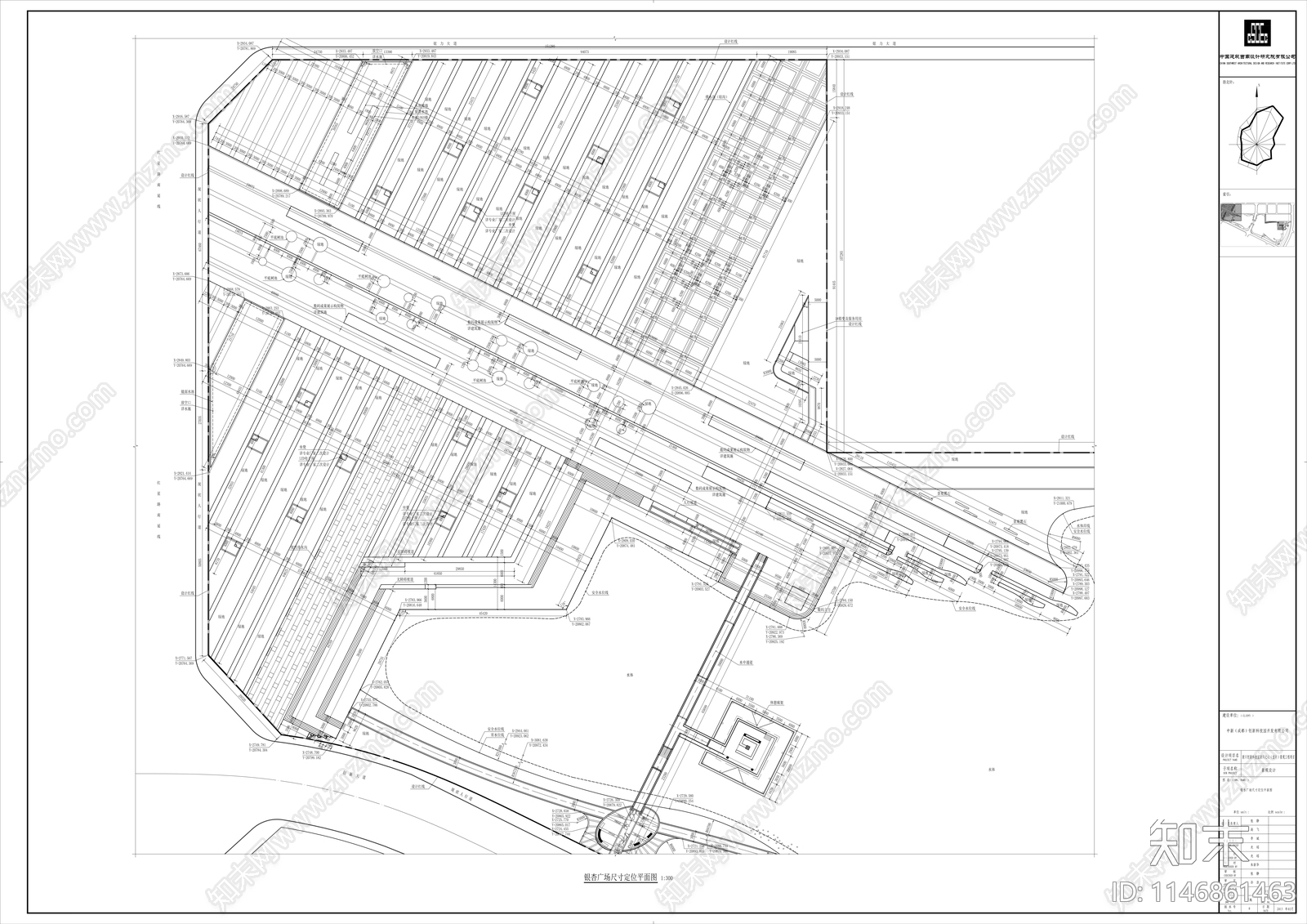 新川之心公园景观cad施工图下载【ID:1146861463】