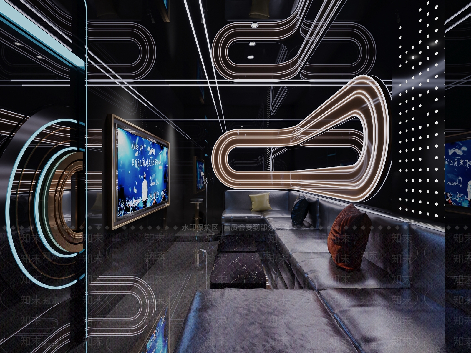 现代娱乐ktv3D模型下载【ID:1146870021】