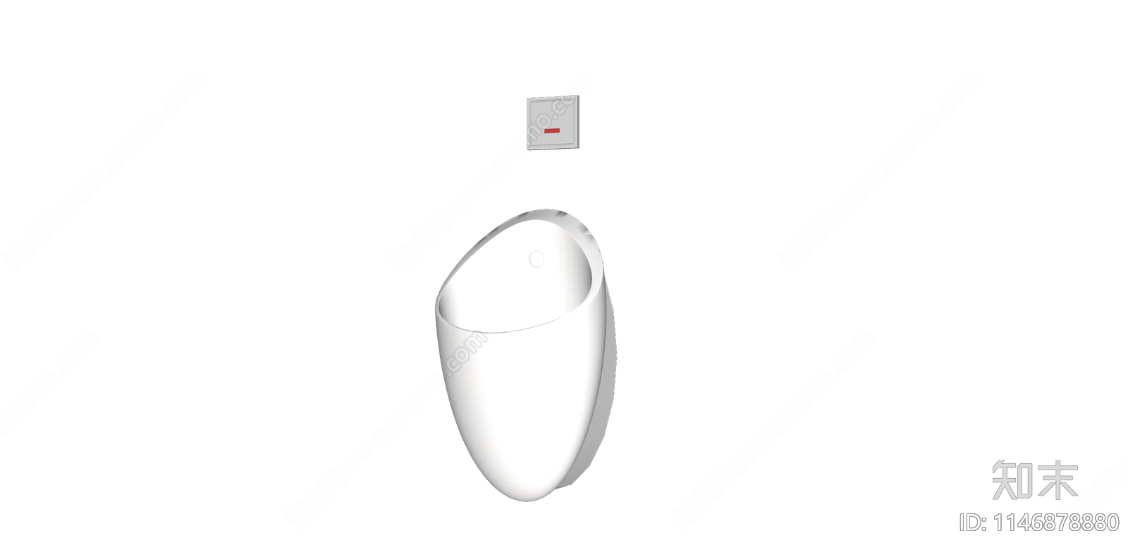 现代马桶SU模型下载【ID:1146878880】