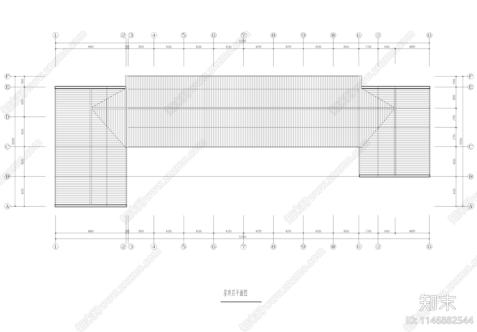 中式川南风格综合教学楼建筑cad施工图下载【ID:1146882544】