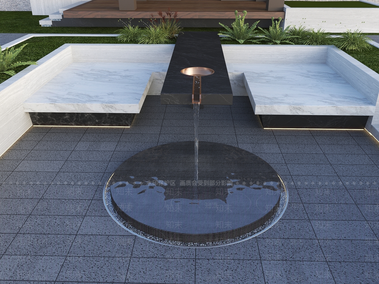 现代水景3D模型下载【ID:1147233056】