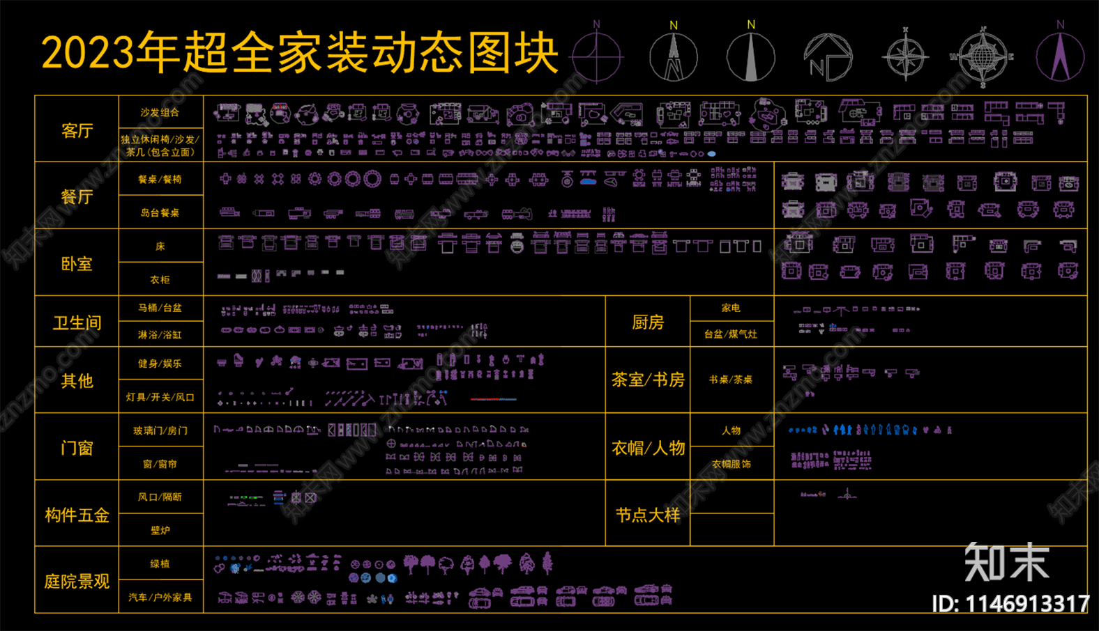 2023年最全动态综合家具施工图下载【ID:1146913317】
