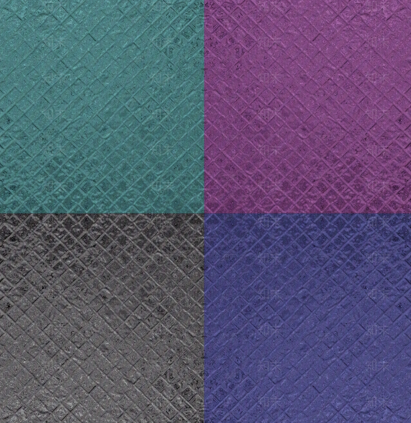 无缝彩色玻璃砖贴图下载【ID:1146918509】