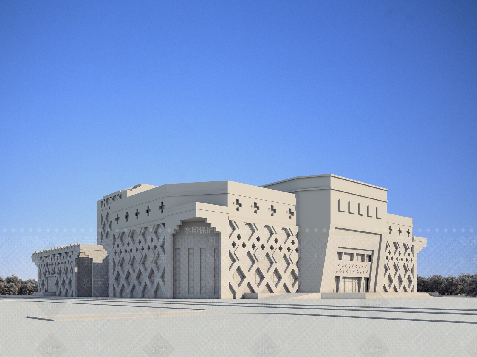 其他文体建筑3D模型下载【ID:1194993807】