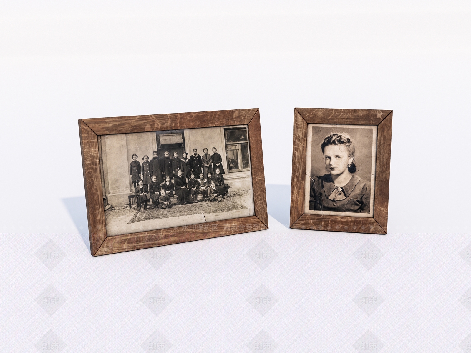 旧木相框3D模型下载【ID:1146928345】