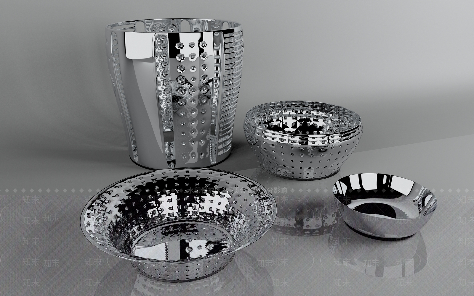 茶具3D模型下载【ID:1146963543】