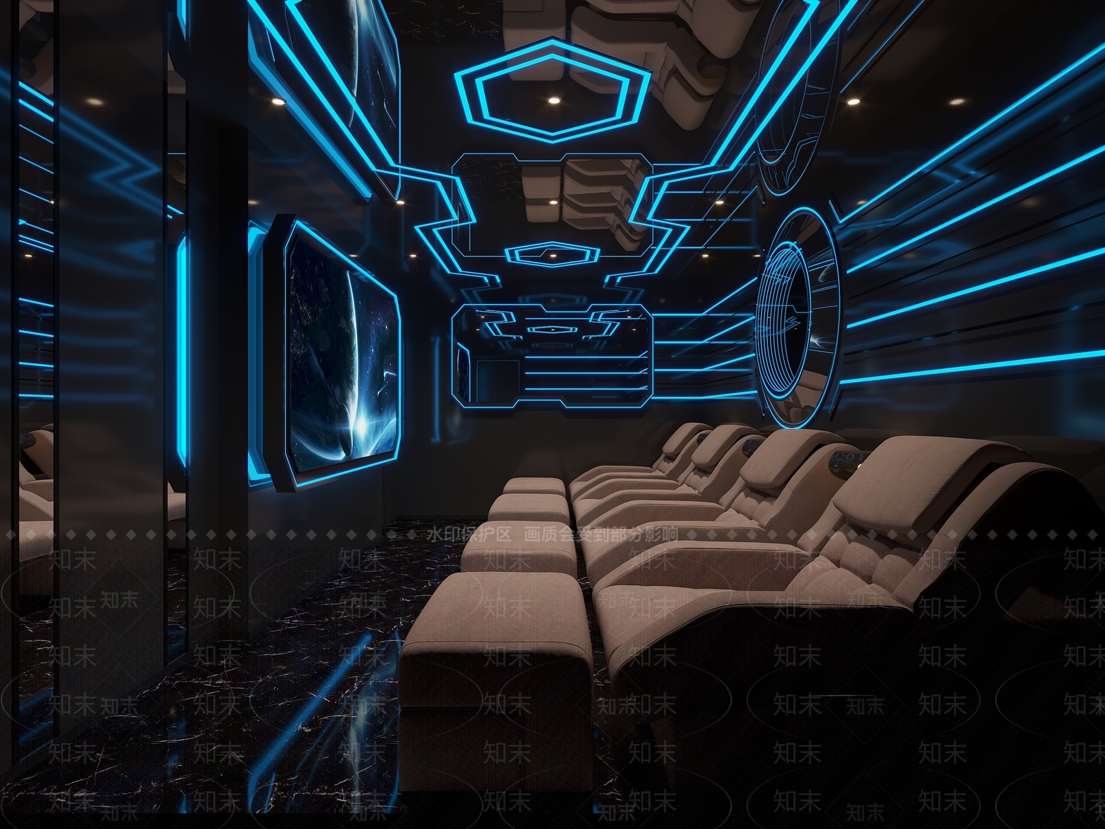 电影院3D模型下载【ID:1214080261】