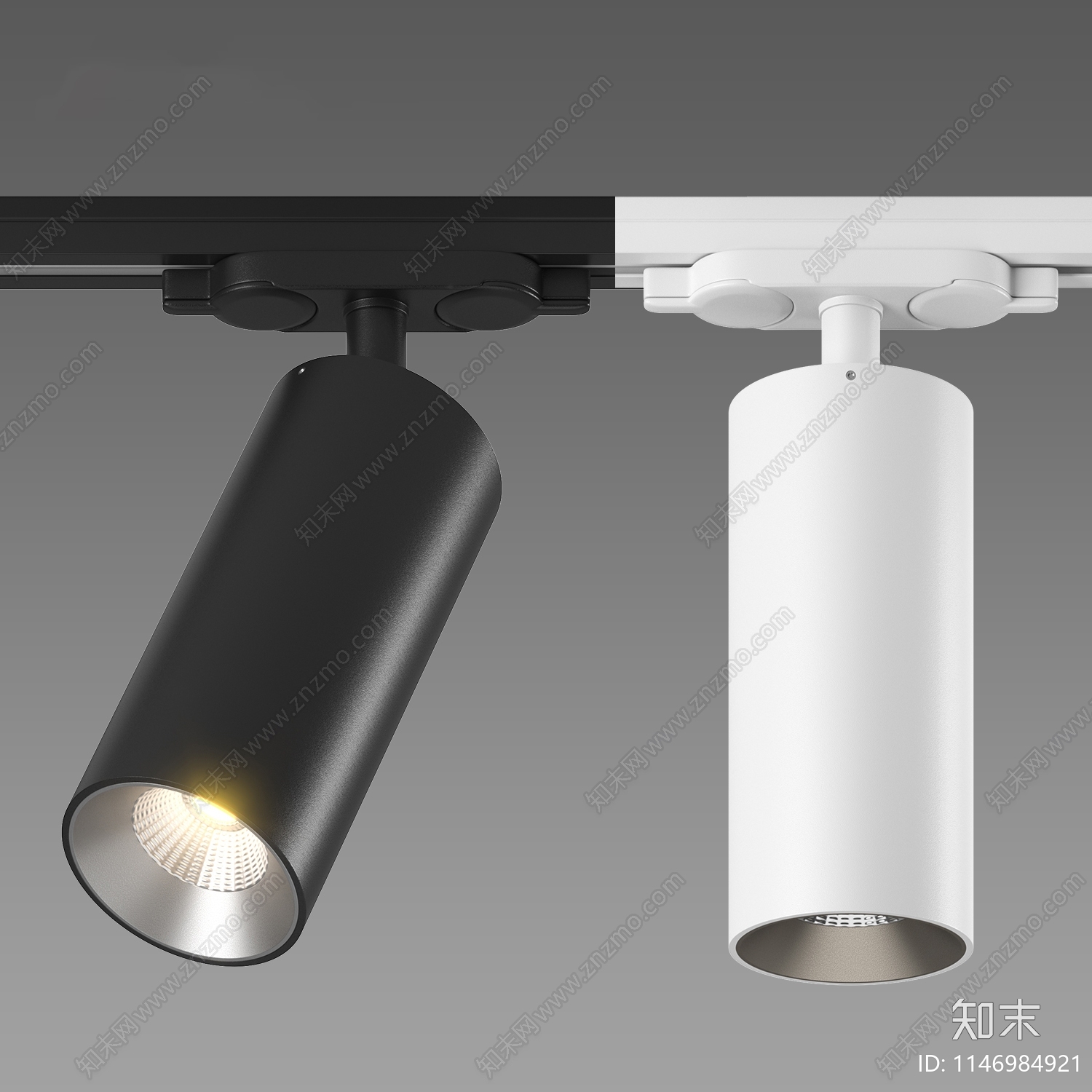 筒灯射灯3D模型下载【ID:1146984921】