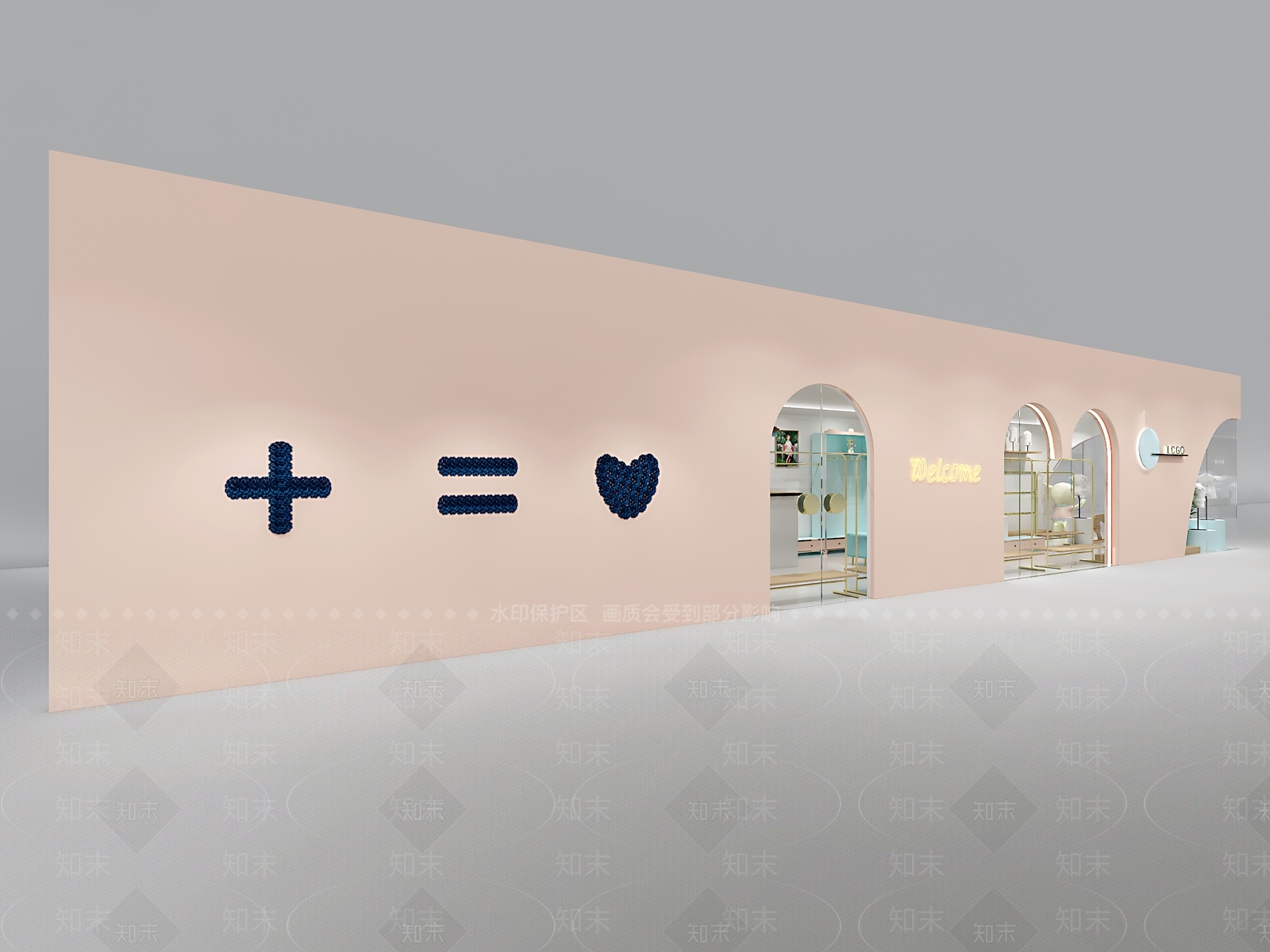 童装店3D模型下载【ID:1146988608】