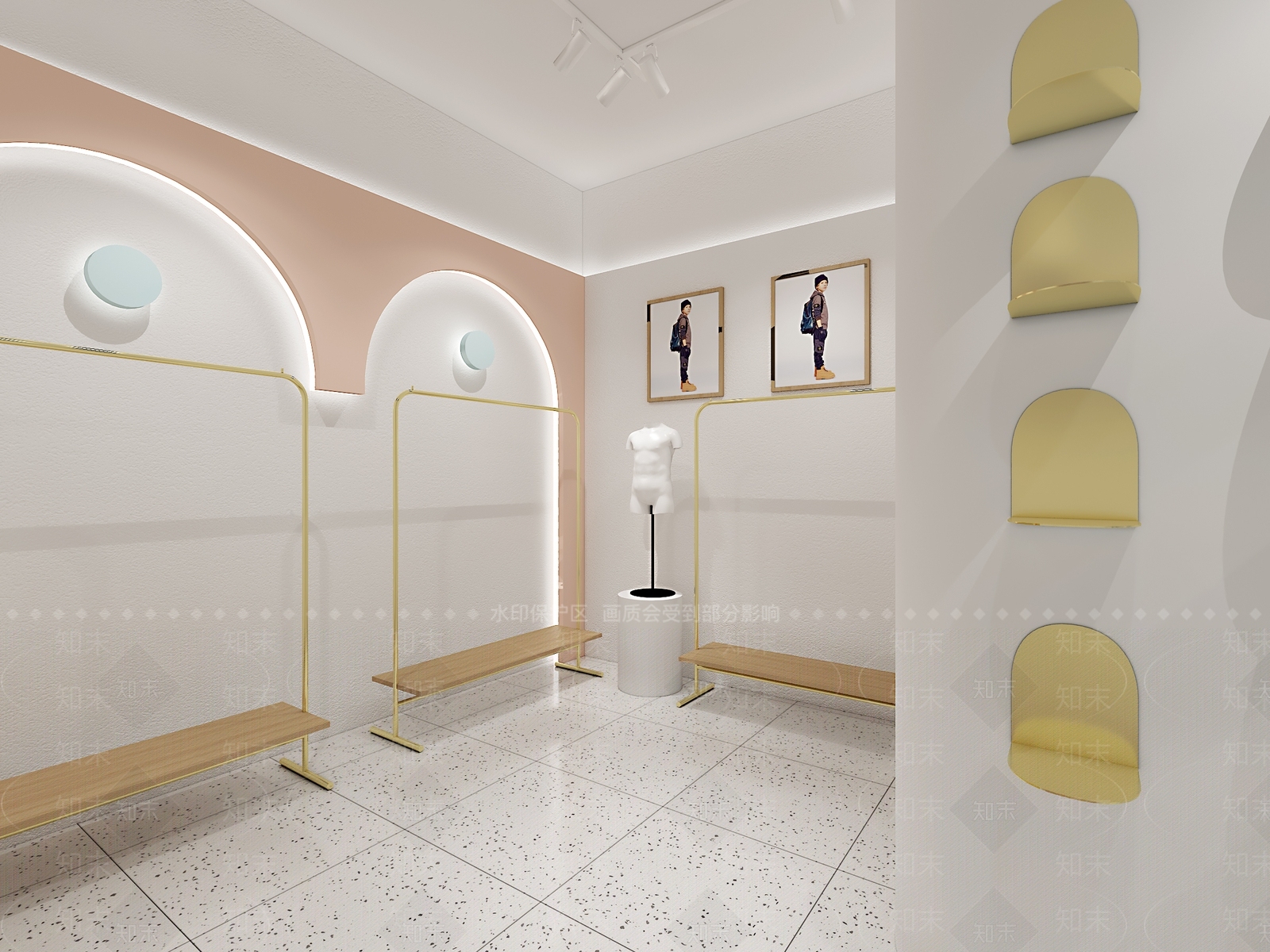 童装店3D模型下载【ID:1146988608】