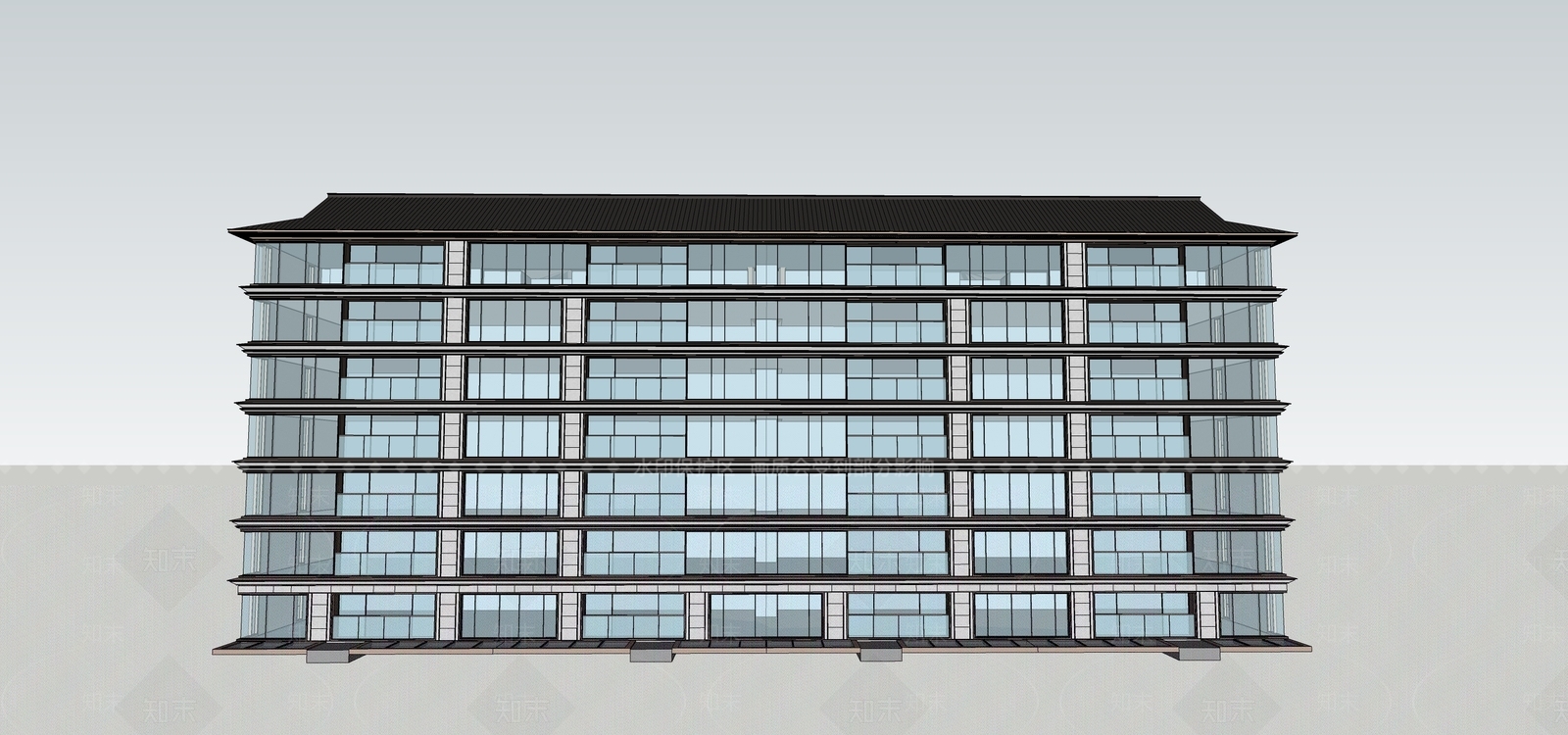 goa绿城系住宅设计SU模型下载【ID:1147005847】