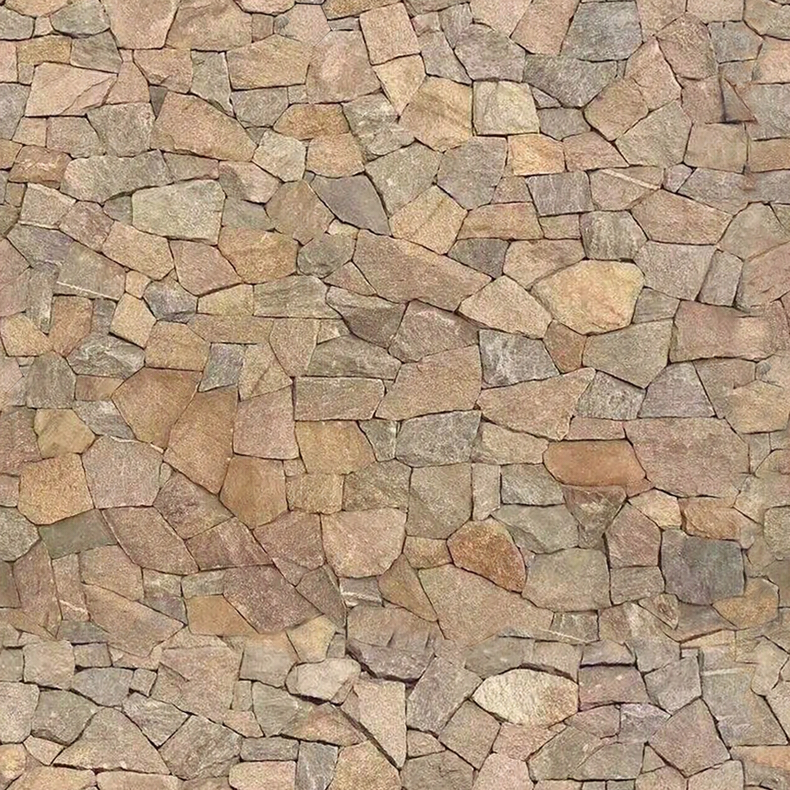 无缝石头碎拼墙面贴图下载【ID:1147015867】